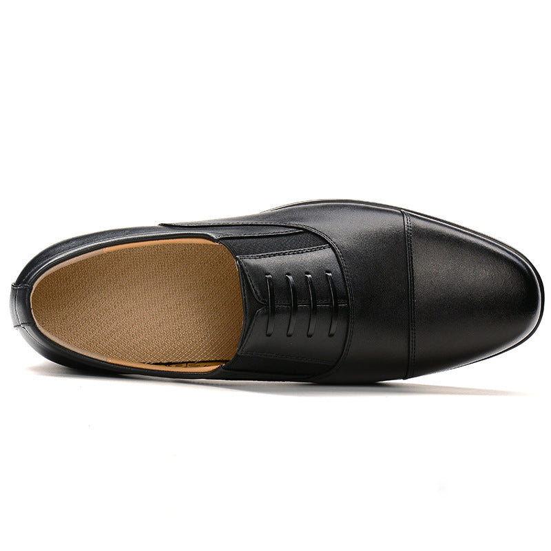 Men's Strong Man Breathable Business Formal Wear Leather Shoes