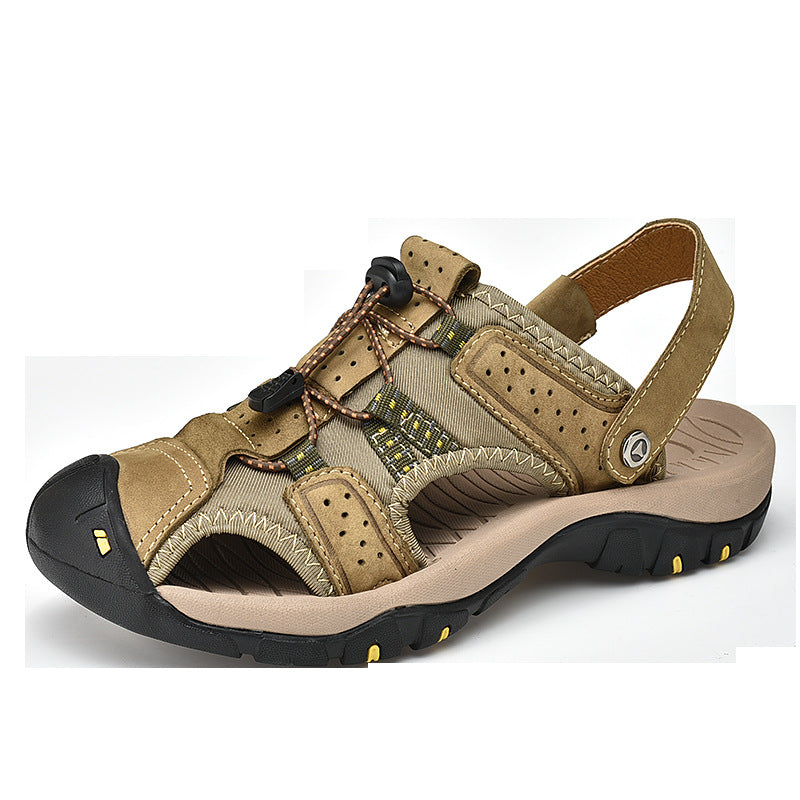 Convenient Lightweight Outdoor Leisure Toe Protection Sandals