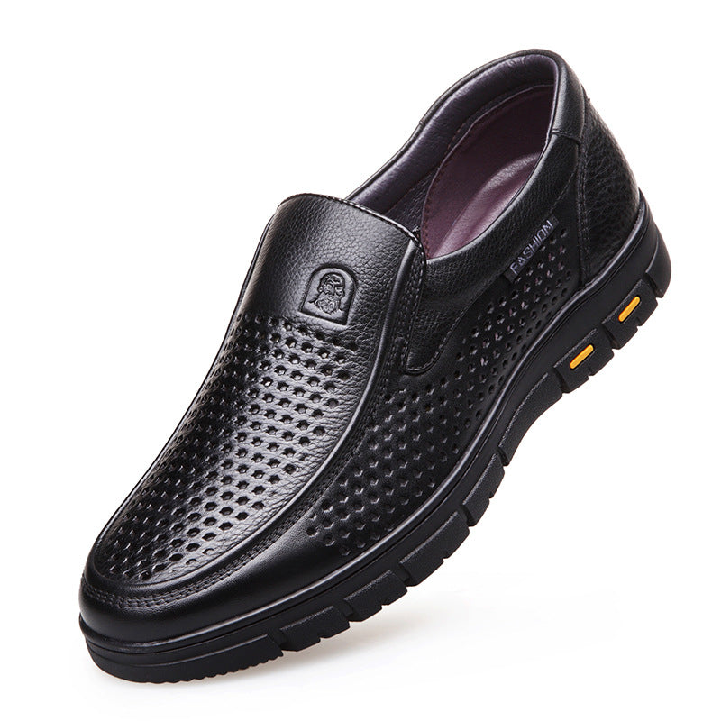 Men's Vintage Head Dad Hollow Out Breathable Casual Shoes
