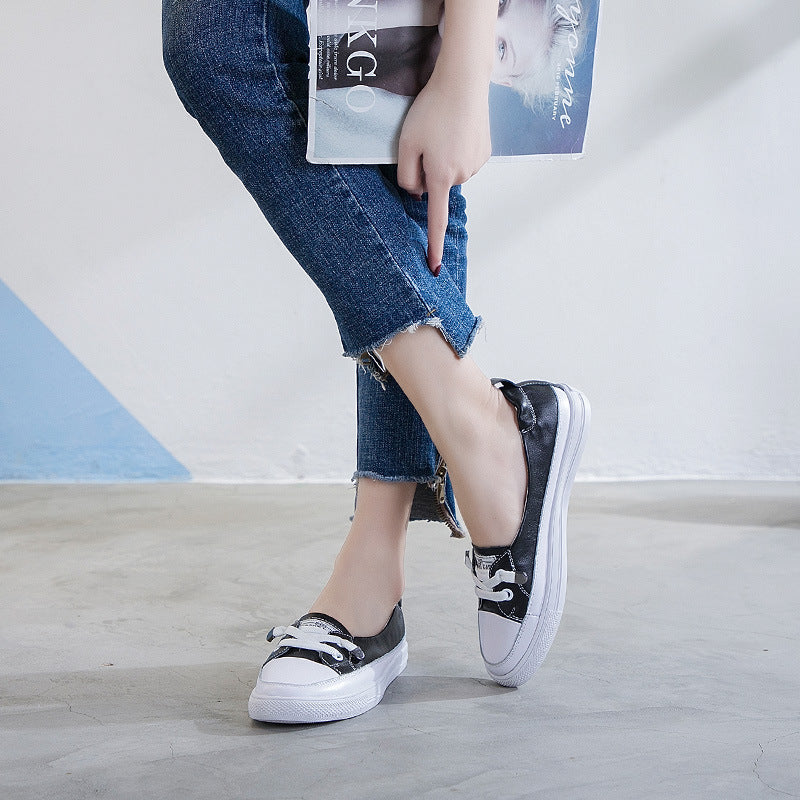Korean Style Flat Lazy Low-cut Breathable Casual Shoes