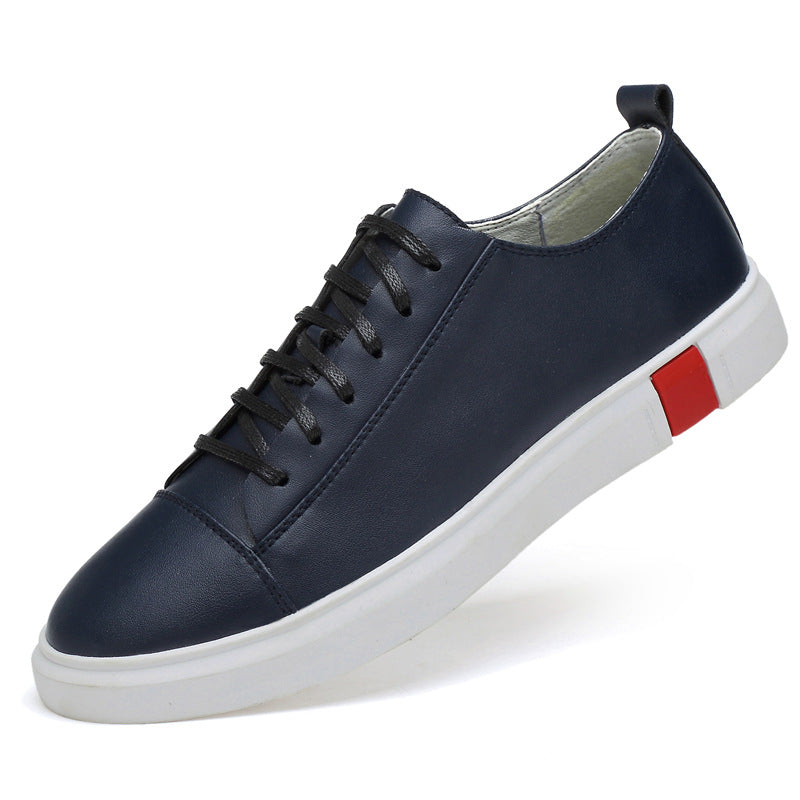 Men's Fashion New Cowhide Trendy British Men's Shoes