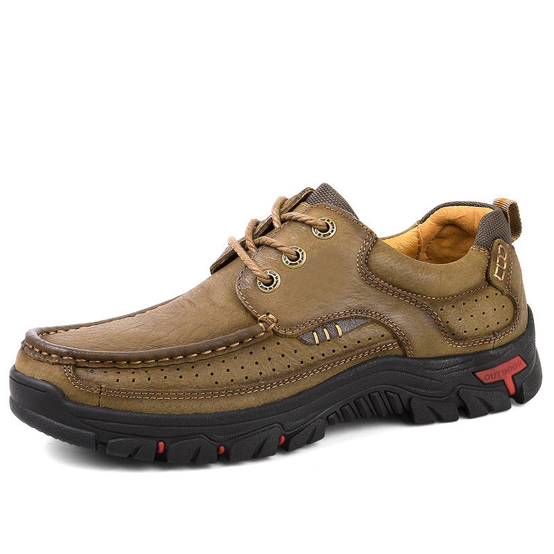 Men's Plus Size Outdoor Korean Breathable Suede Men's Casual Shoes