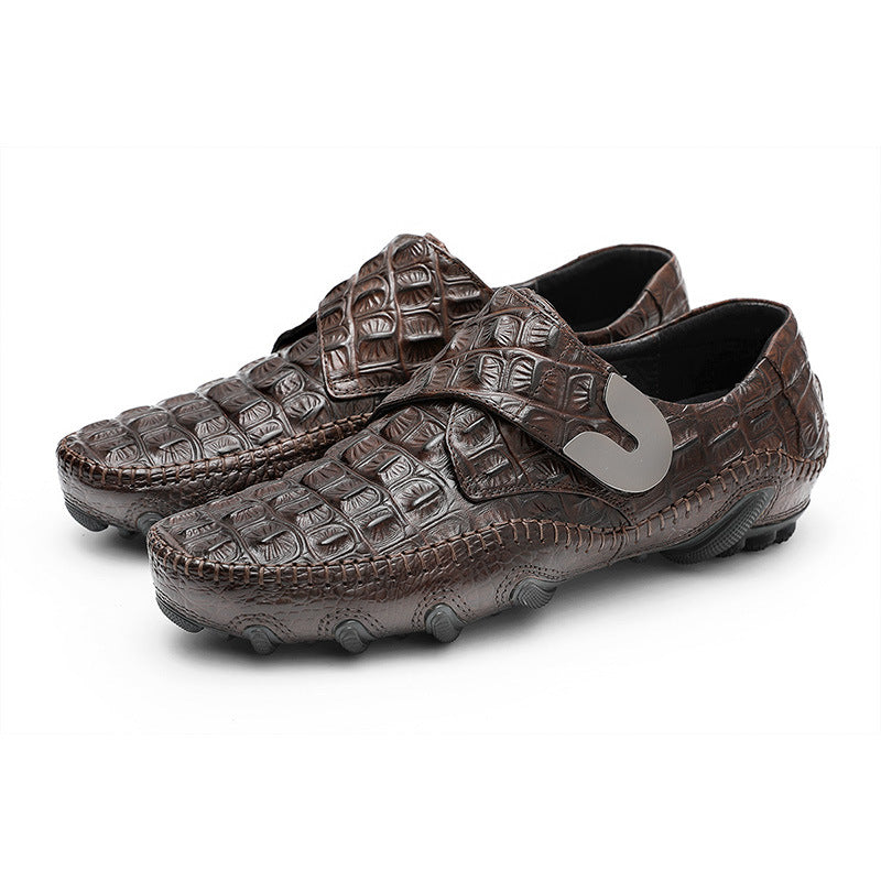 Men's Delivery Within Hours Octopus Cowhide Genuine Casual Shoes