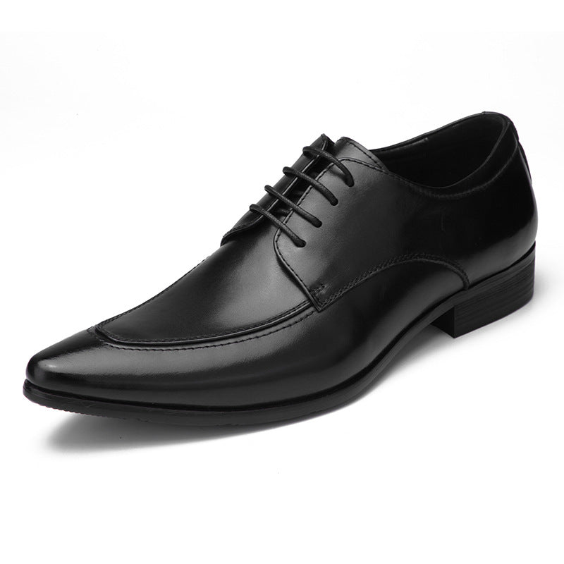 Men's Business Formal Wear Fashion Plain Suit Leather Shoes