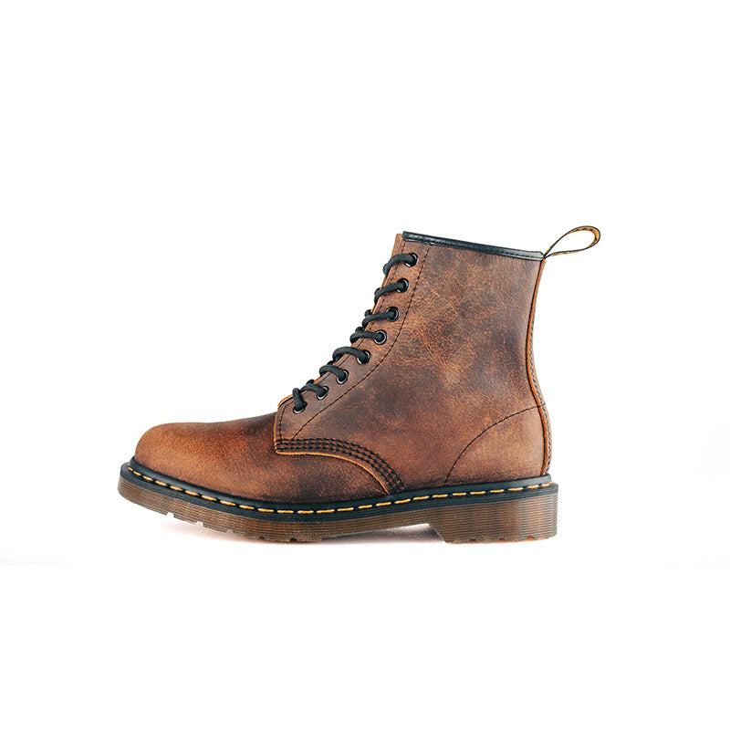 Men's American Style Vintage Martin Eight Holes Boots