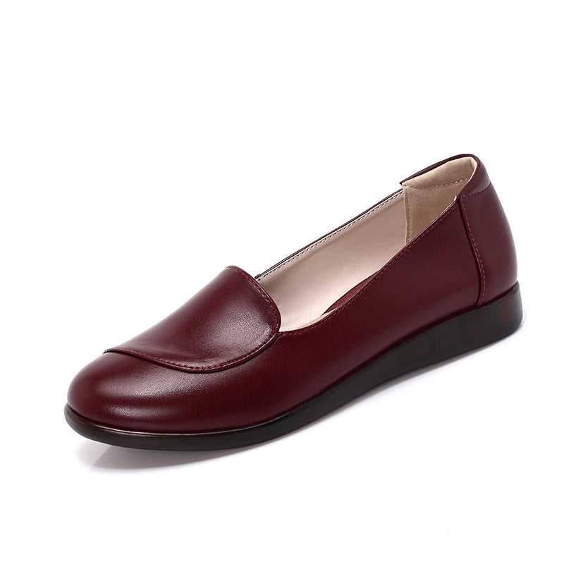 Women's Flat Bottom Soft Surface Mother Plus Women's Shoes