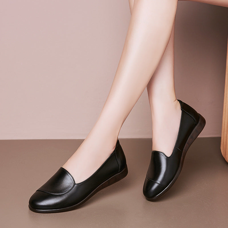 Women's Flat Bottom Soft Surface Mother Plus Women's Shoes