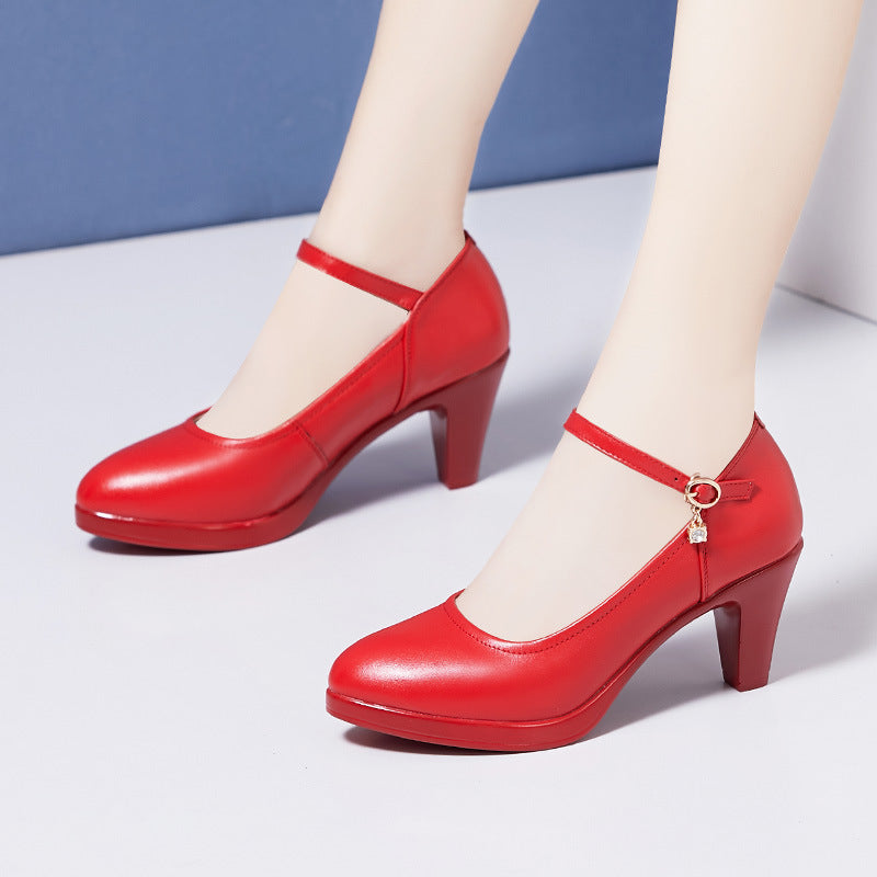 Women's Cheongsam Model Catwalk Show Super High Women's Shoes