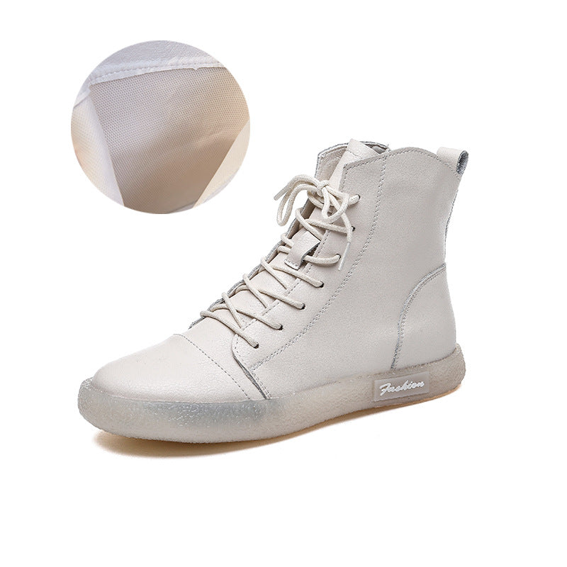Women's Bottom White Flat Pumps Pregnant Mori Women's Shoes