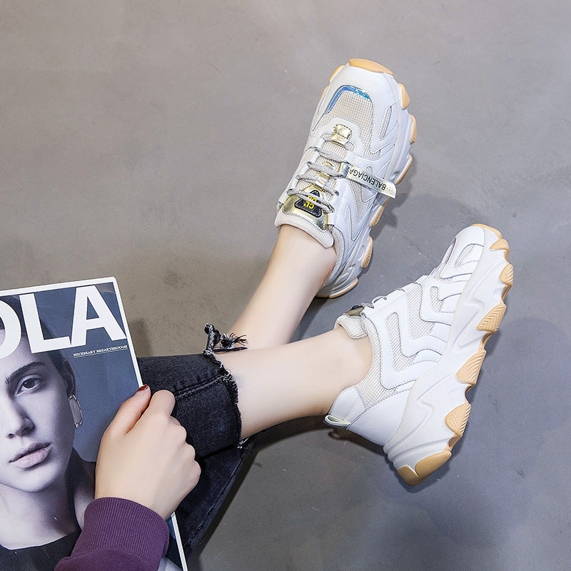 Women's Spring Authentic Clunky High Sports For Sneakers