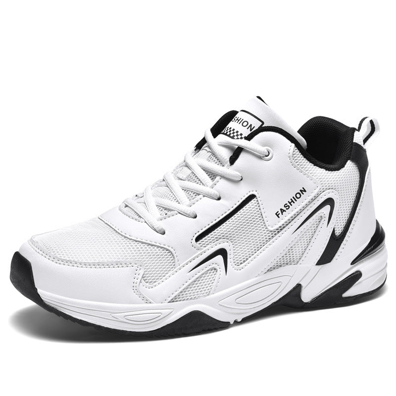 Men's Spring Breathable Mesh Surface Running Large Sneakers