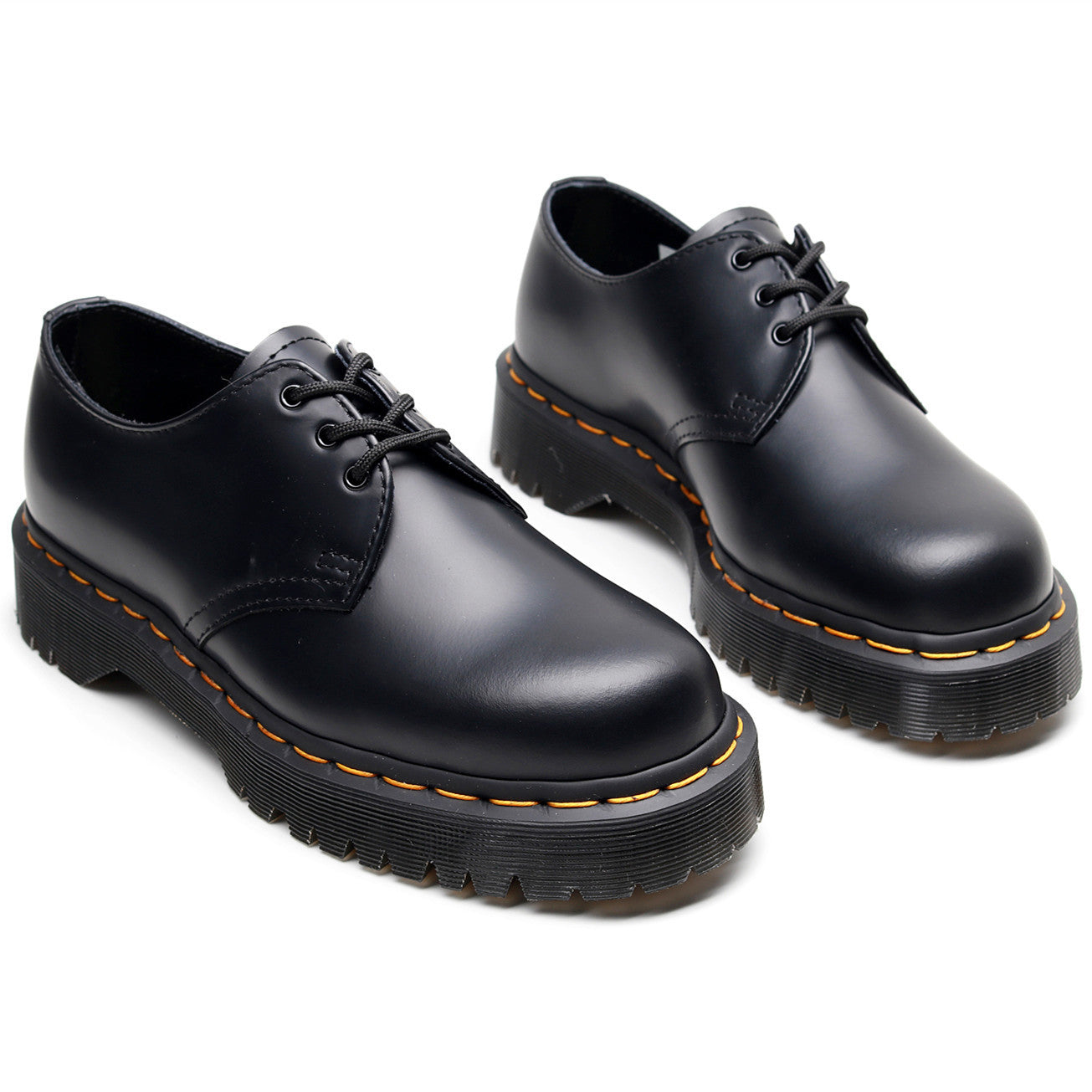 Women's Thick Bottom Holes Martin British Style Boots