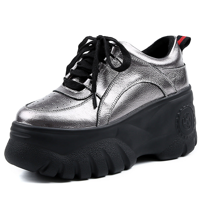 Women's Platform Spring Korean Style Versatile Small Casual Shoes