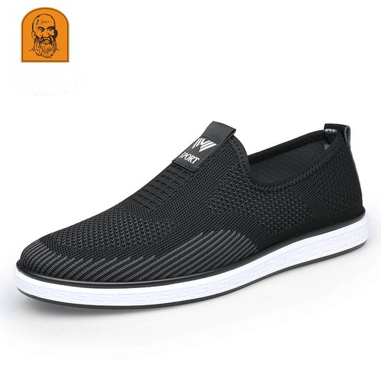 Men's Old Breathable Mesh Surface Sports Flying Casual Shoes