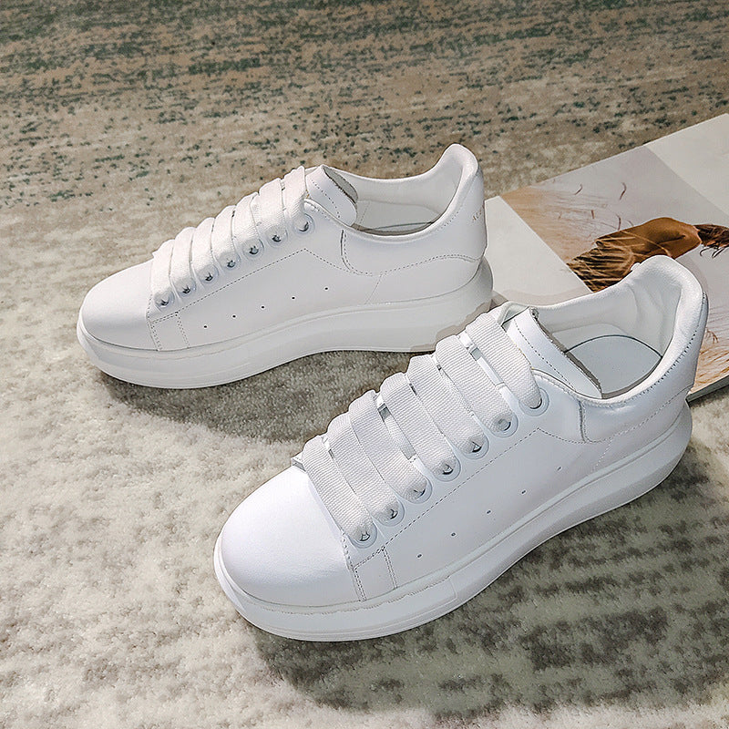 Women's Easy Wear Genuine Made Korean Flat Low-cut Casual Shoes