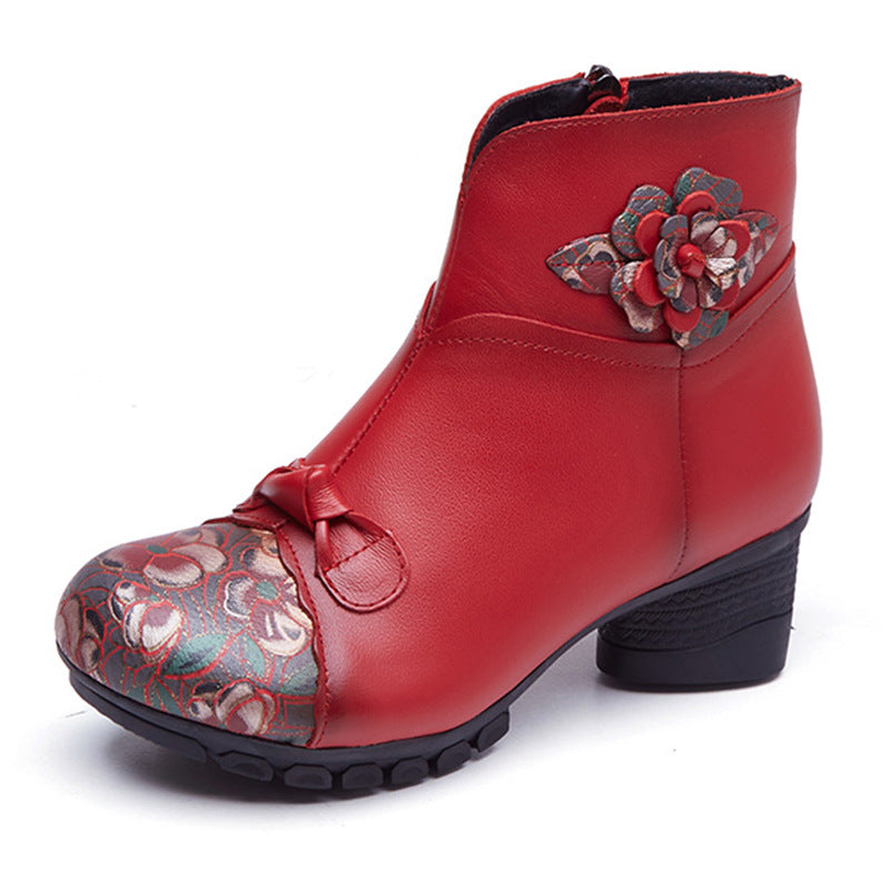Women's Soft Bottom Mother Veet Warm Cotton Women's Shoes
