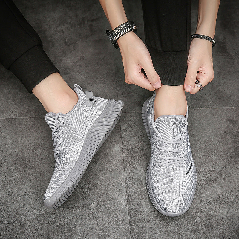 Men's Fashion Korean Style Fashionable Colorful Mesh Casual Shoes