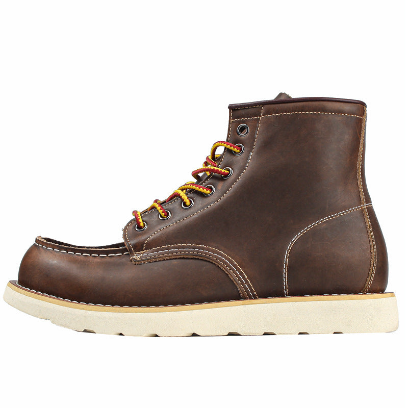 Men's Martin Retro Mark Head Worker Crazy Boots
