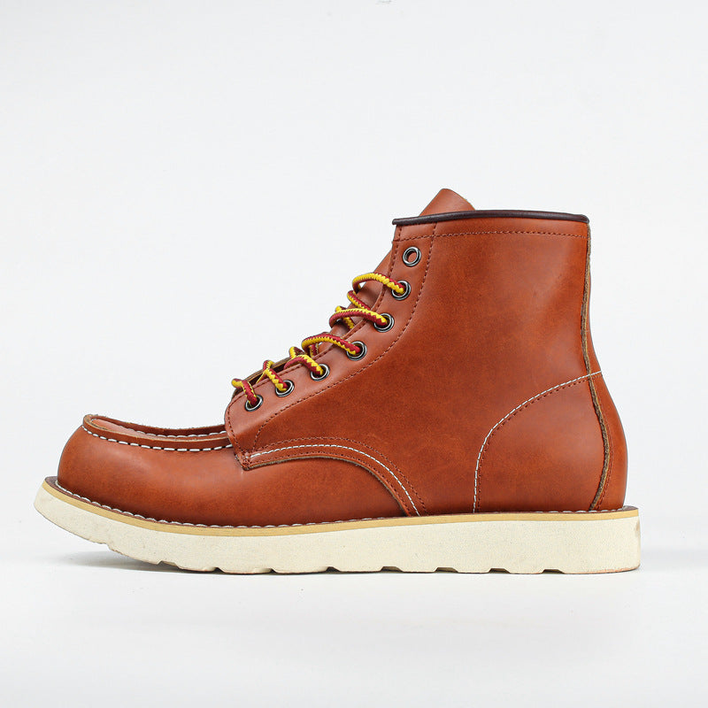 Men's Martin Retro Mark Head Worker Crazy Boots