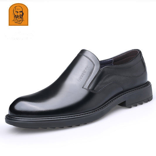 Men's Old Head Business Formal Wear Genuine England Style Casual Shoes