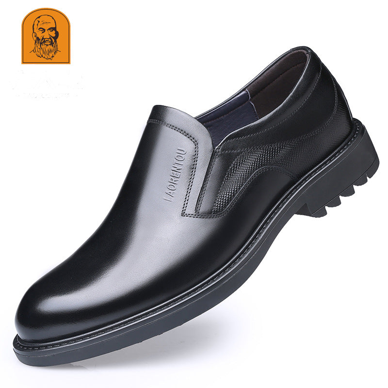 Men's Old Head Business Formal Wear Genuine England Style Casual Shoes