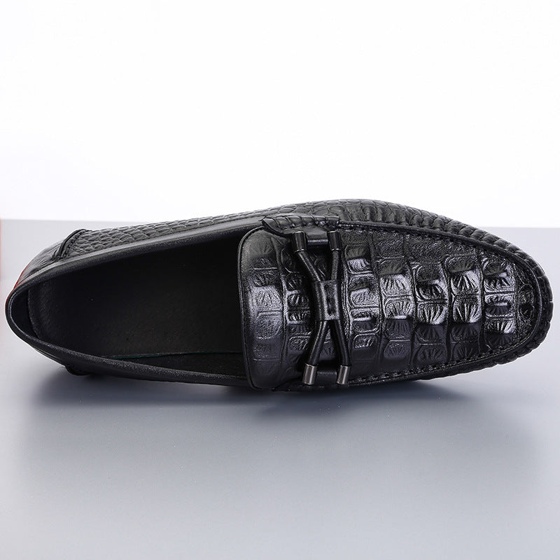 Men's Slip-on Low Cut Round Head Breathable Men's Shoes
