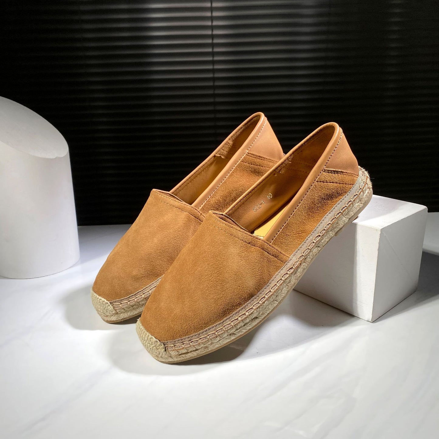 Men's Genuine Pumps Slip-on Matte Breathable Sweat Absorbing Heels