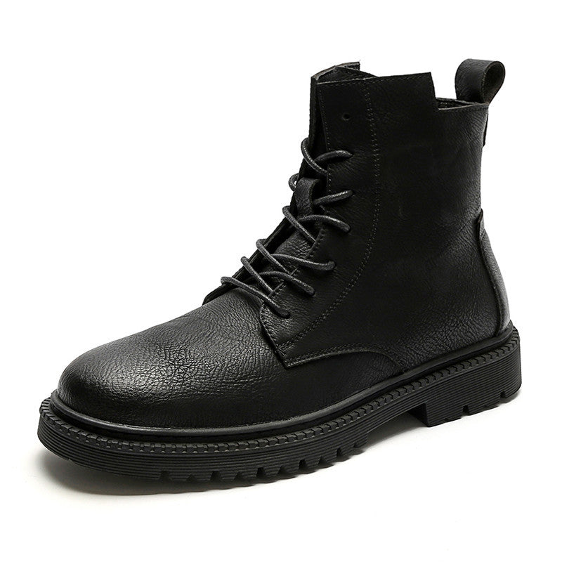 Martin Korean British Ankle Thick Bottom Boots