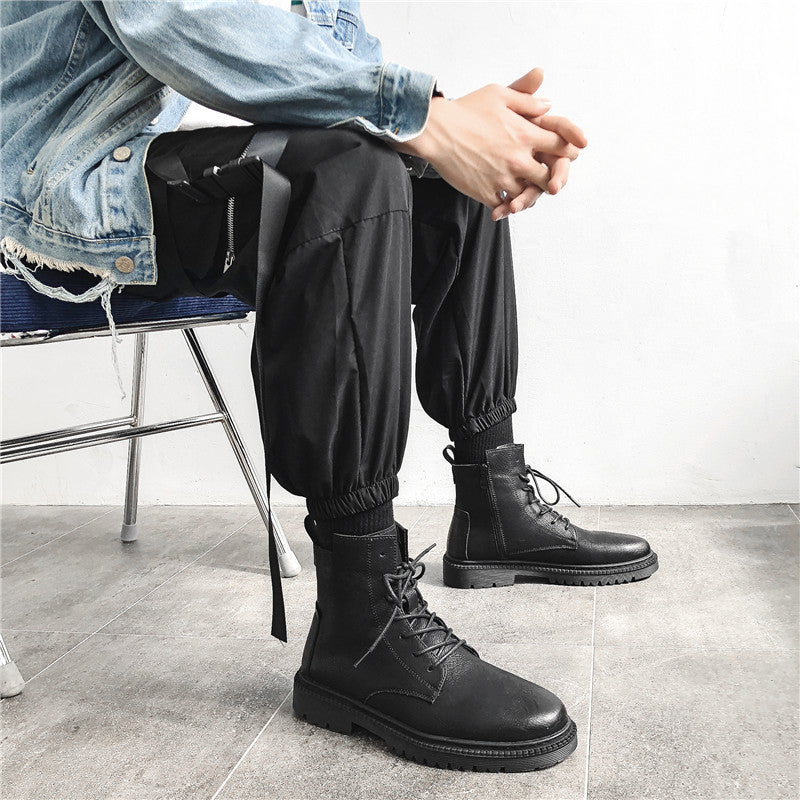 Martin Korean British Ankle Thick Bottom Boots