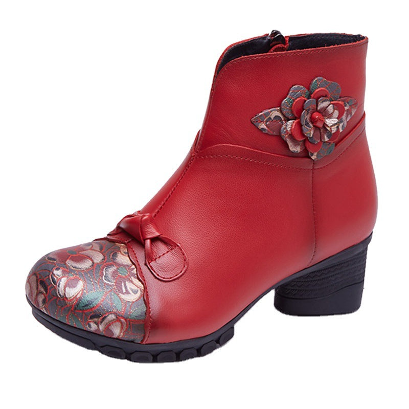 Women's Soft Bottom Mother Veet Warm Cotton Women's Shoes
