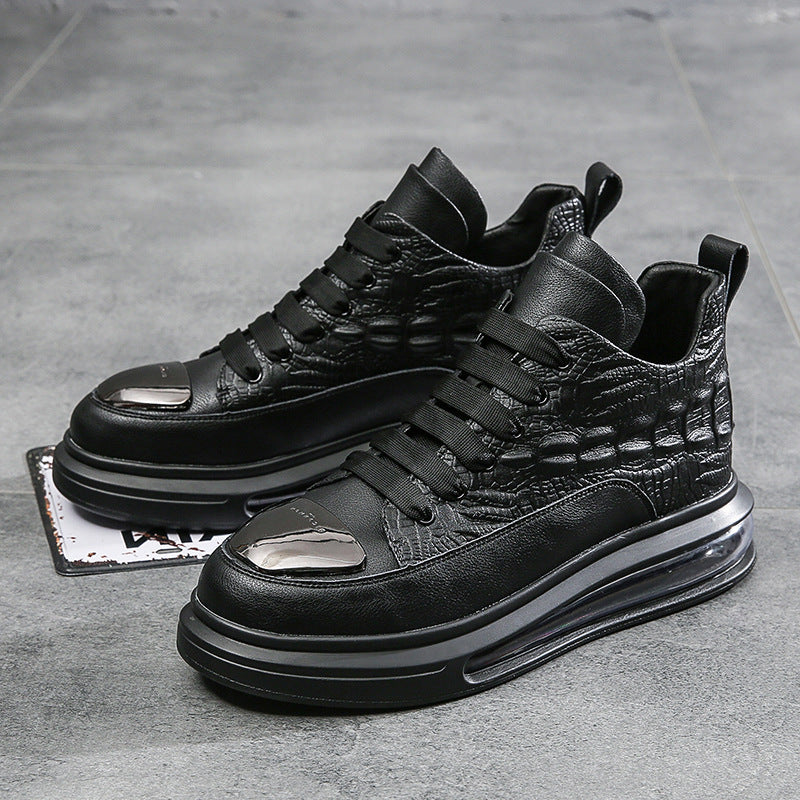 Men's Pattern Air Cushion Fashion Personality Soft Casual Shoes