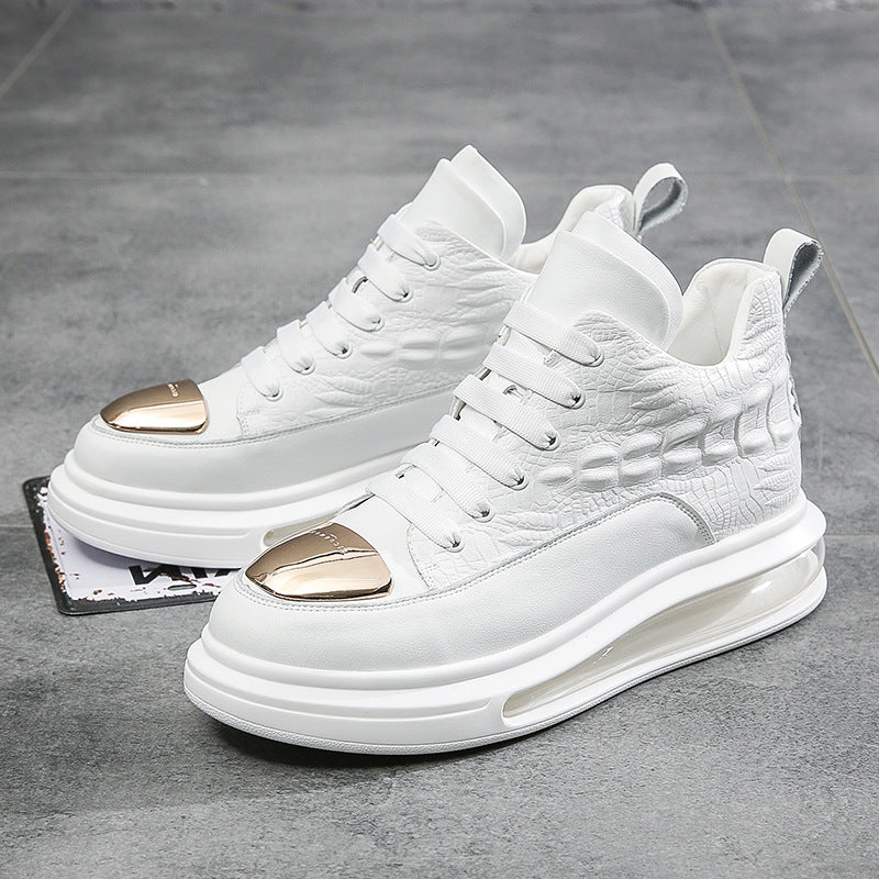 Men's Pattern Air Cushion Fashion Personality Soft Casual Shoes