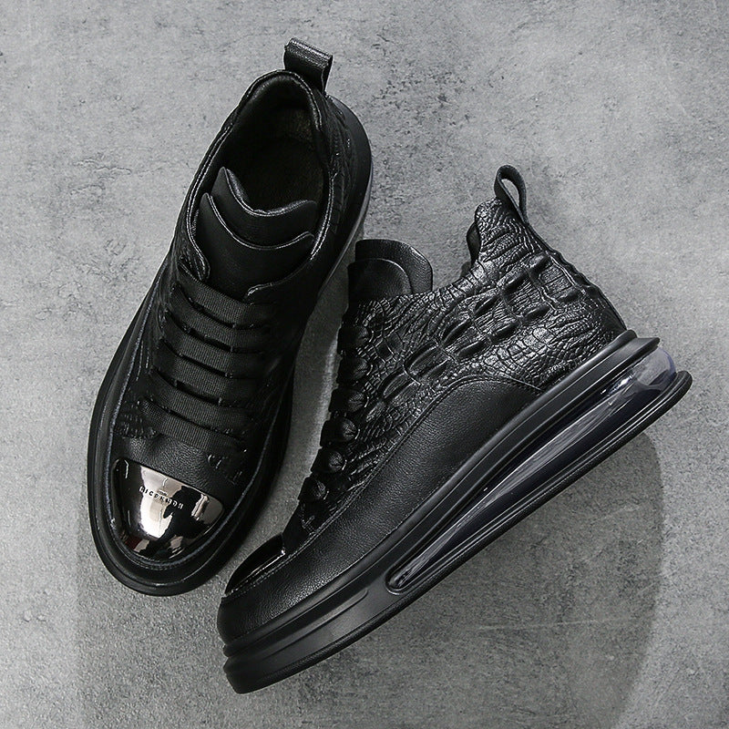 Men's Pattern Air Cushion Fashion Personality Soft Casual Shoes