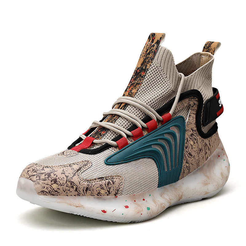 Men's Korean Mesh Breathable Comfortable Personality Fashion Sneakers