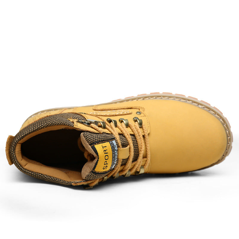 Men's Autumn Short British Style Trendy Martin Men's Shoes