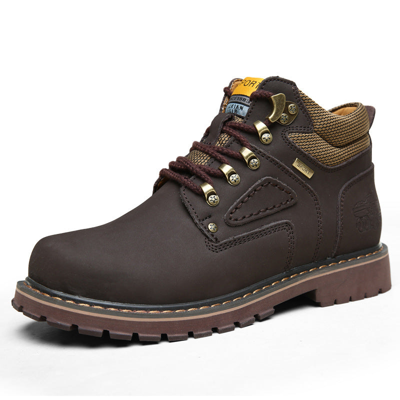 Men's Autumn Short British Style Trendy Martin Men's Shoes