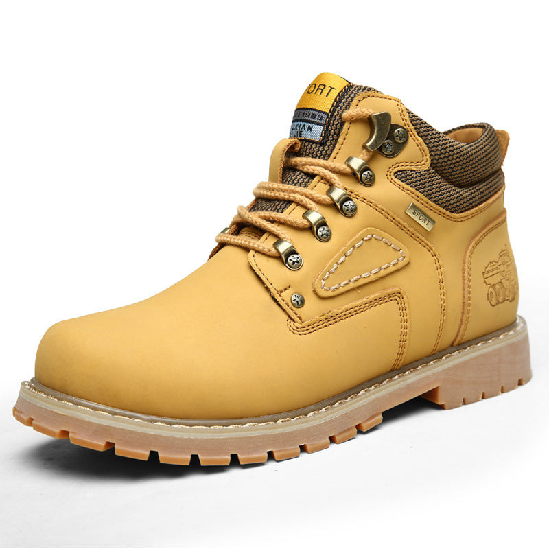 Men's Autumn Short British Style Trendy Martin Men's Shoes