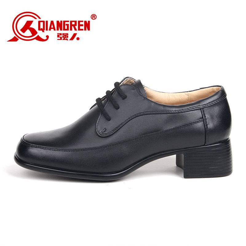 Men's Strong Business Formal Wear Breathable Lace Leather Shoes