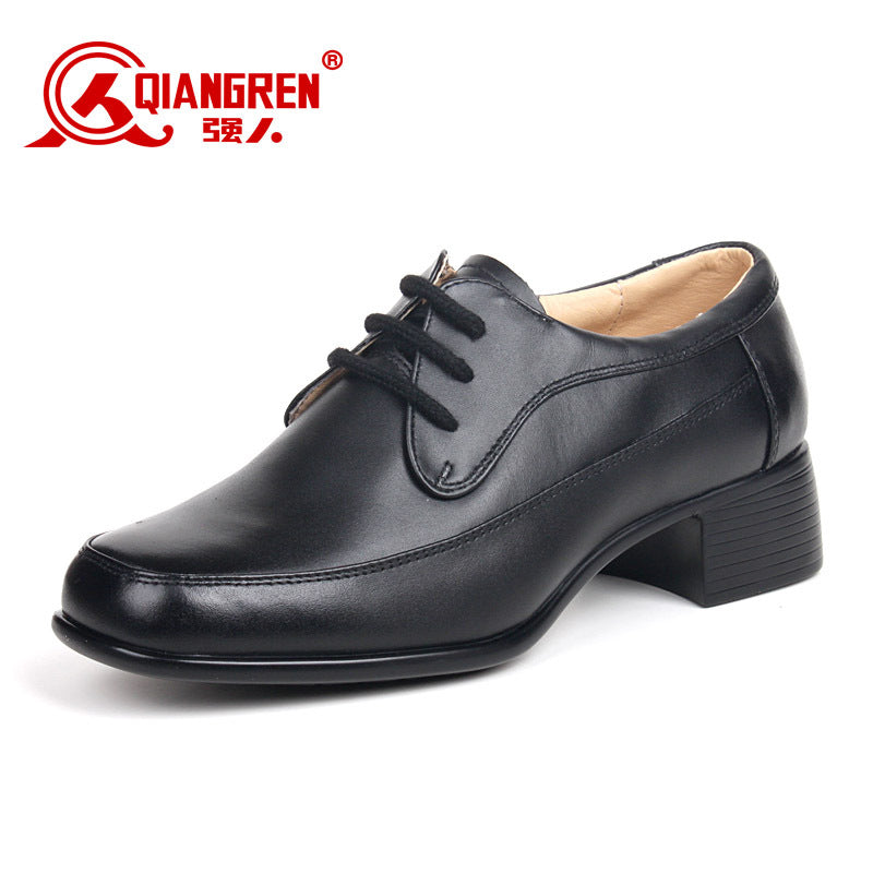 Men's Strong Business Formal Wear Breathable Lace Leather Shoes