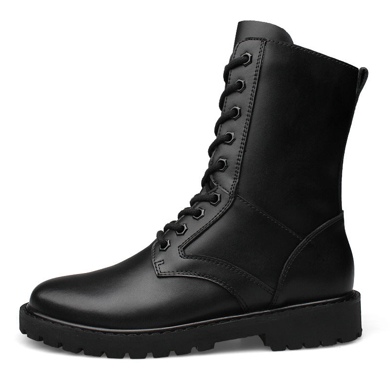 Men's Outdoor Extra Large Size Tooling Big Boots