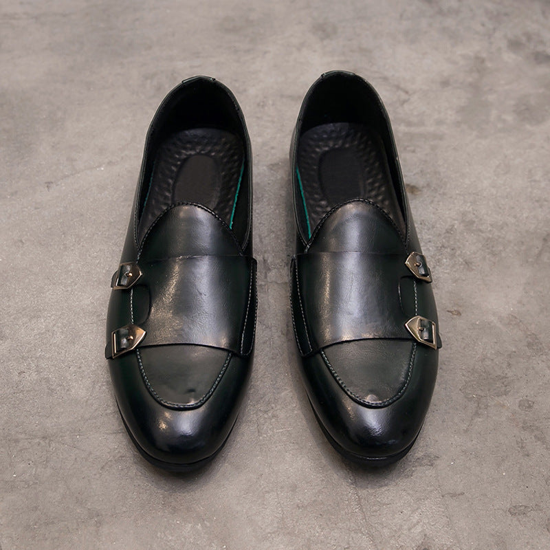 Men's Summer British Pointed Korean Style Soft Casual Shoes