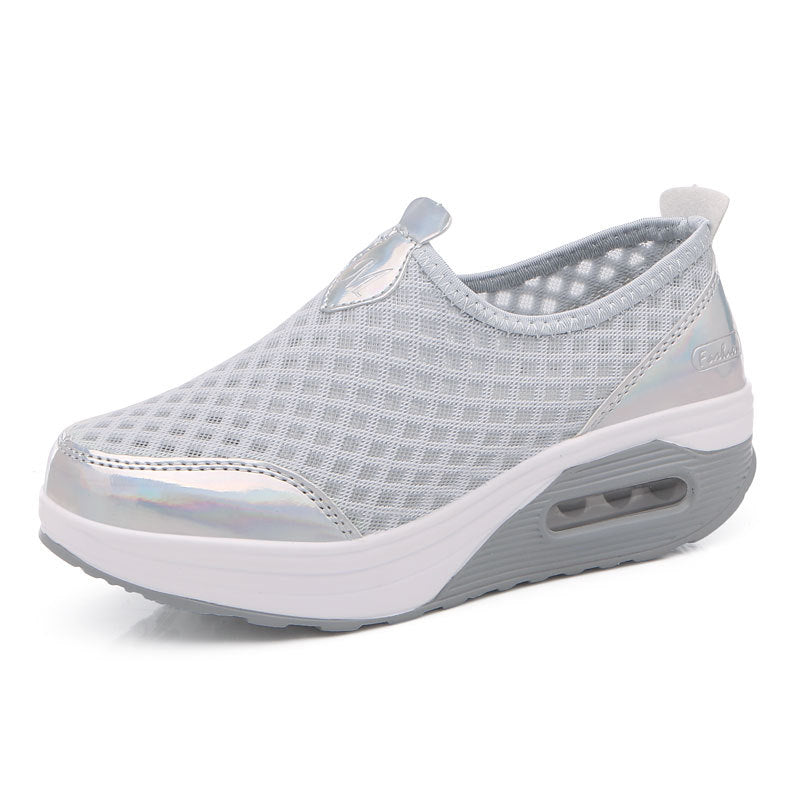 Women's Autumn Rocking Air Cushion Mesh Sports Casual Shoes