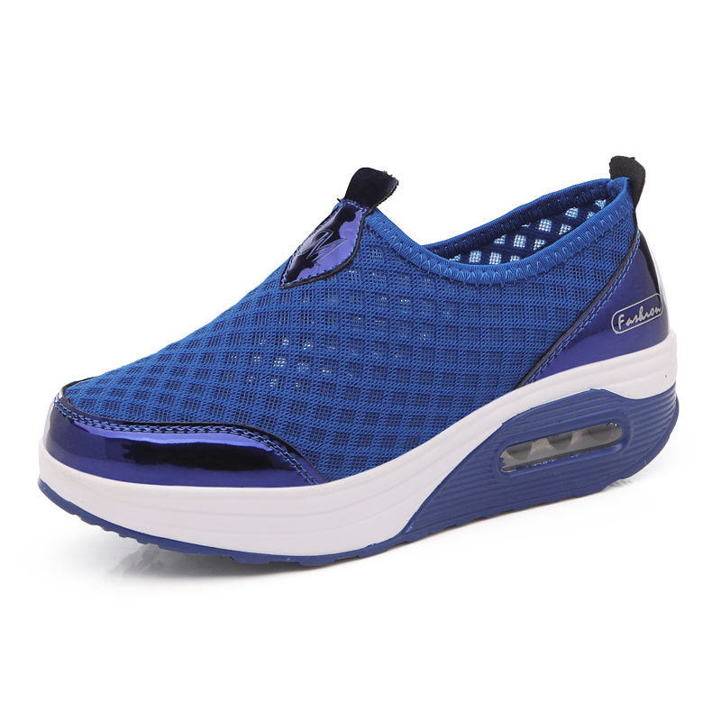 Women's Autumn Rocking Air Cushion Mesh Sports Casual Shoes