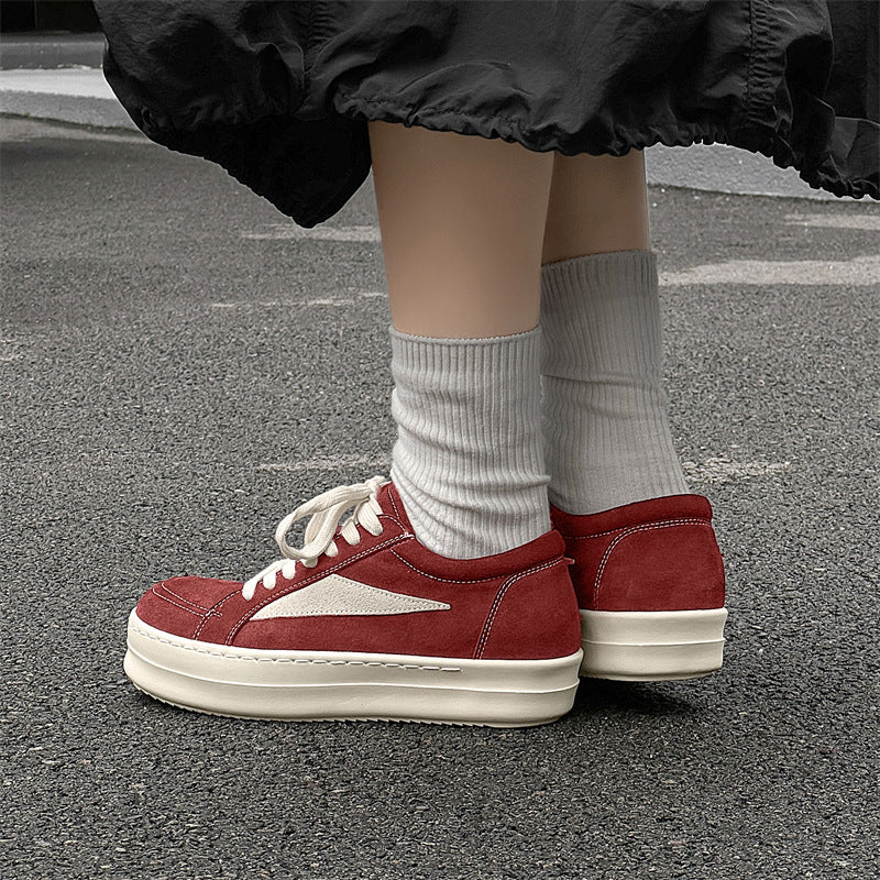 Men's Spring Training Lovers Platform Sports Height Sneakers