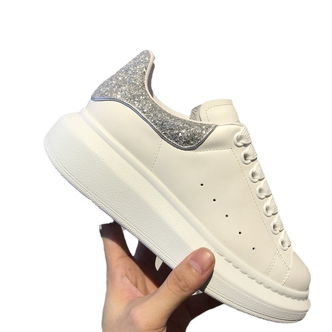 Thick Bottom Elevator Wild Couple Four Sneakers