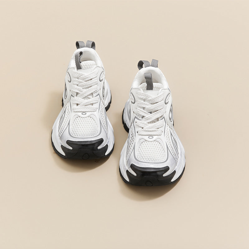 Women's Increasing Insole Paris Joint Name Dad Sneakers