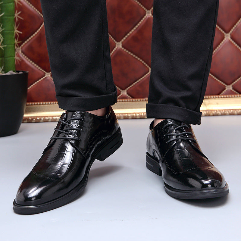 Men's Presale Top Layer Cowhide Business Formal Leather Shoes