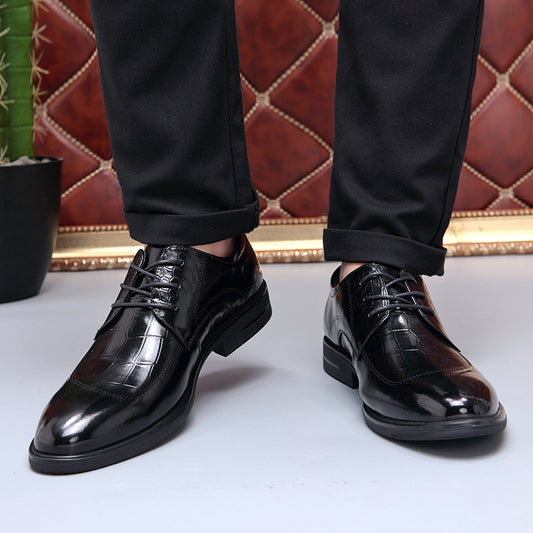 Men's Presale Top Layer Cowhide Business Formal Leather Shoes