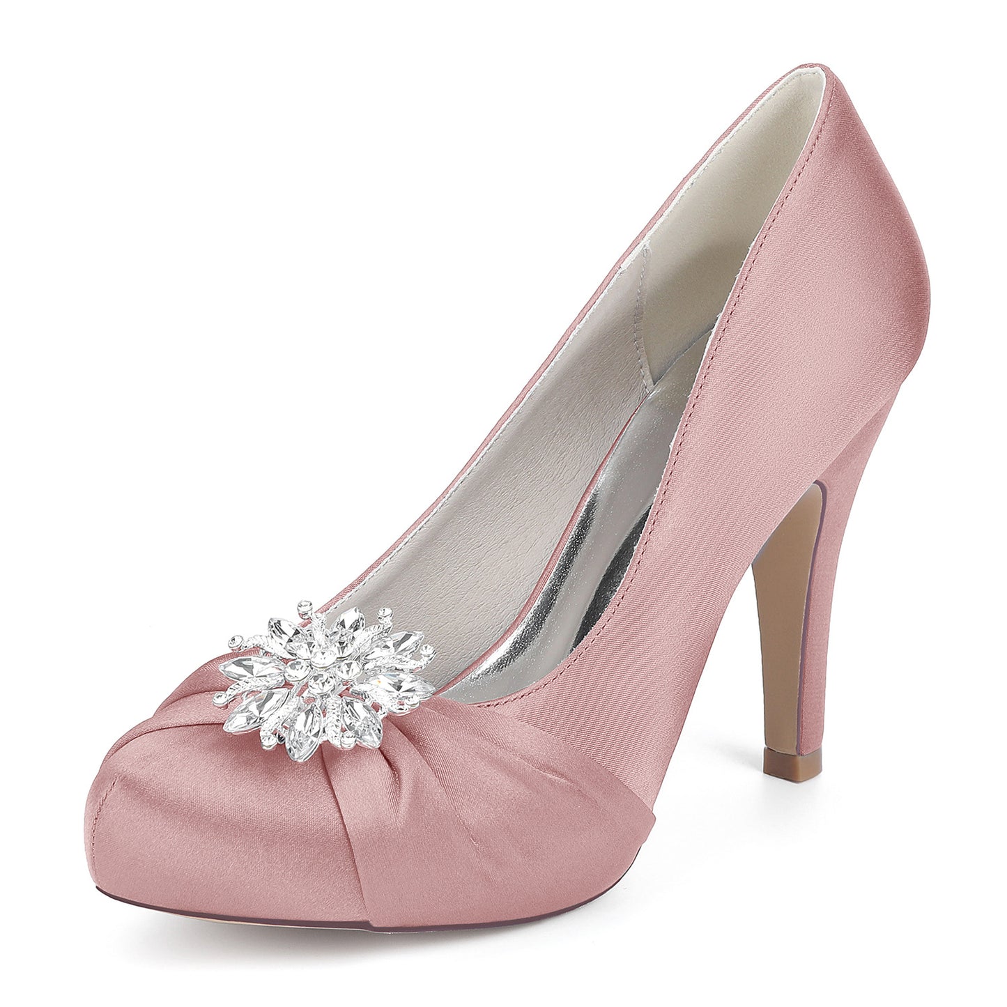 Women's High Waterproof Platform Round Head Shallow Mouth Women's Fashion Shoes