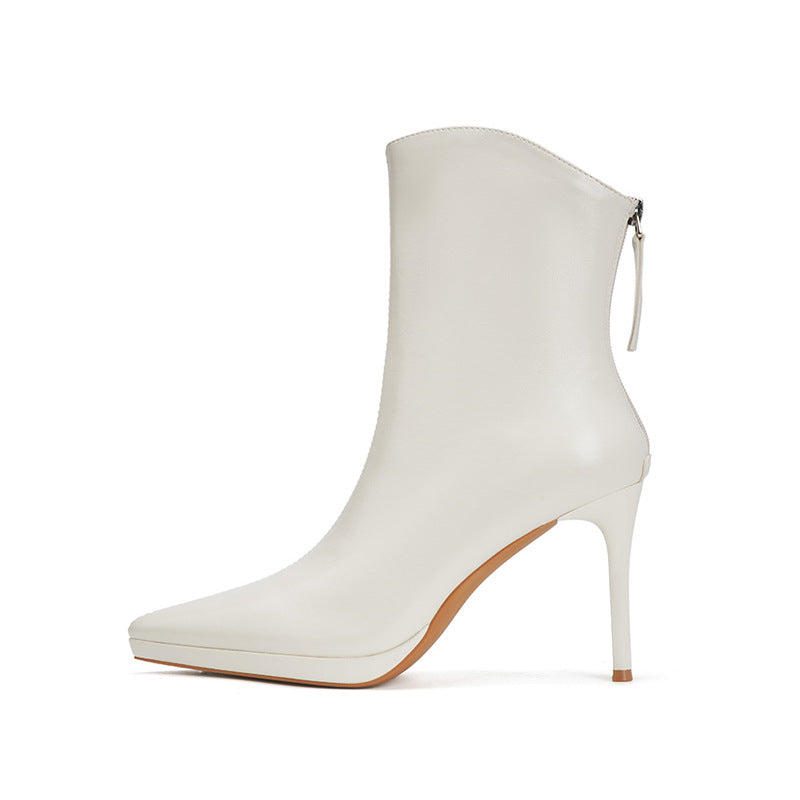 Cool Versatile Fashion Unique Elegant Winter Women's Leather Boots